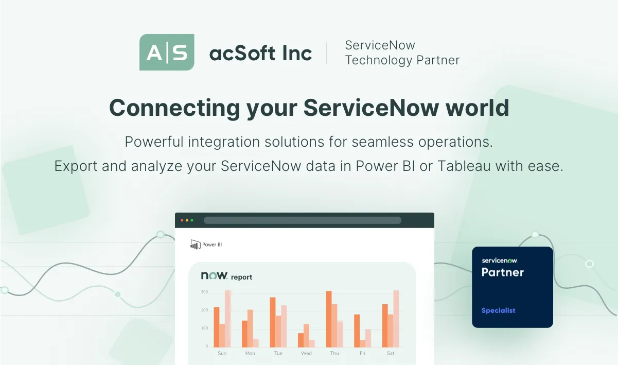 acSoft Inc | ServiceNow Build Partner & Software Developer