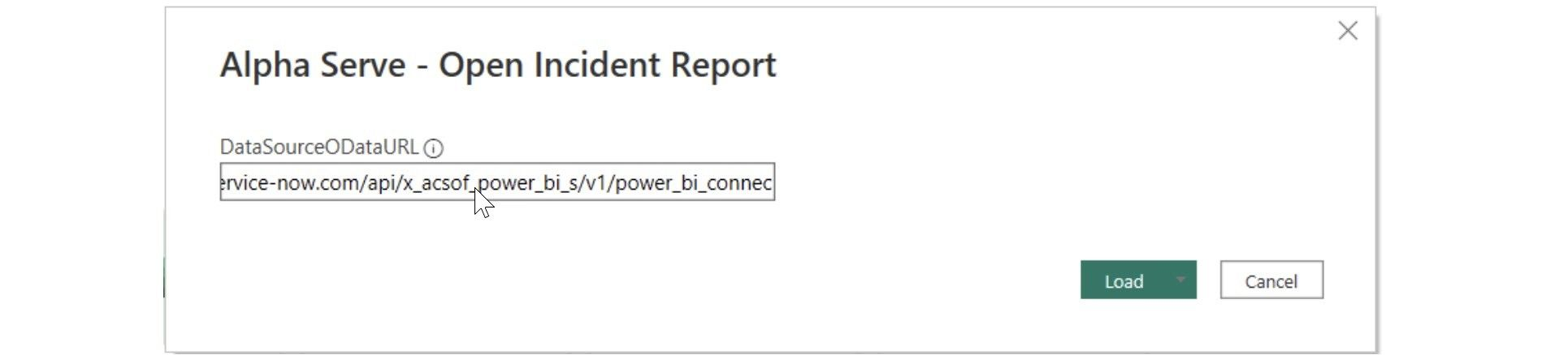 Incident Report for Power Bi Connector